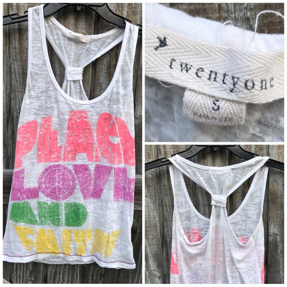 Small twenty one tanktop